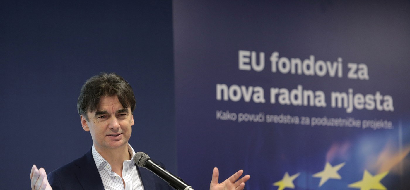 Potpredsjednik Vlade Grčić: Novcima iz EU fondova dizat ćemo BDP dva posto godišnje